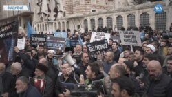 Çin İstanbul’da Protesto Edildi