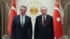 ABD Ankara Büyükelçisi Jeffry Flake ve Cumhurbaşkanı Recep Tayyip Erdoğan