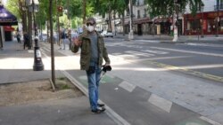 Paris'te gösteriler sırasında yaralanan foto muhabiri Mustafa Yalçın.